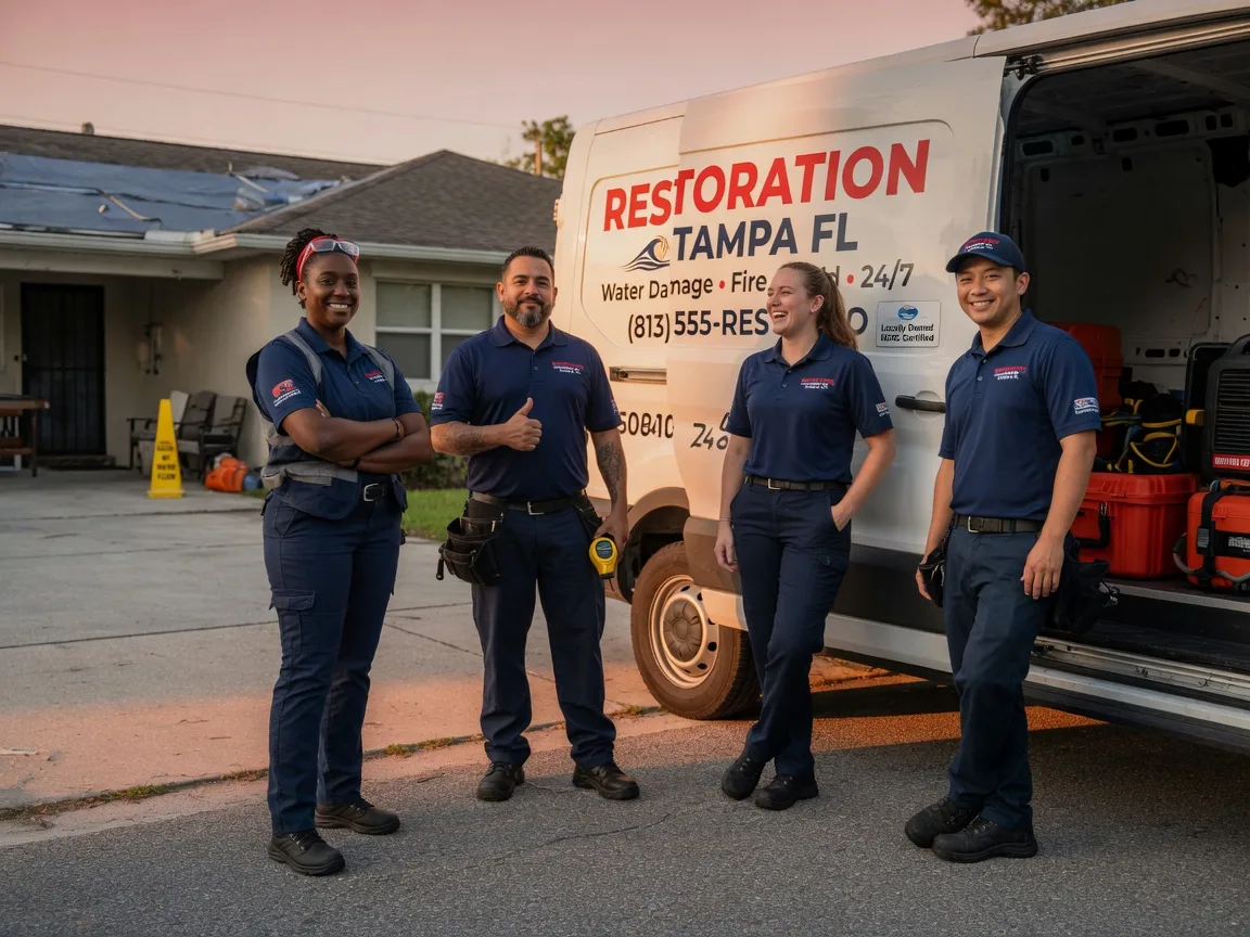 Water Damage Restoration company in Mesquite, TX